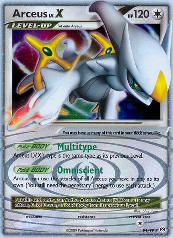Image for Arceus Lv.X (94) (94/99) [Arceus]