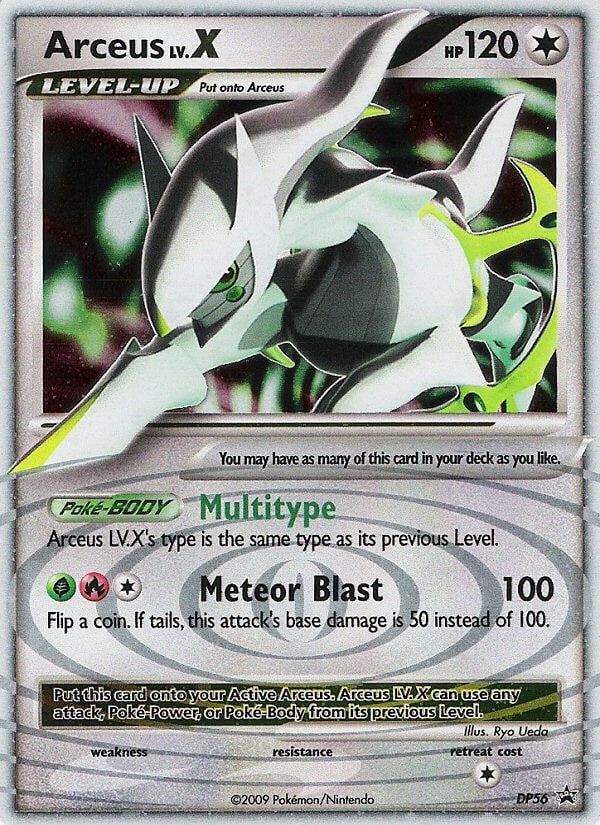 Image for Arceus LV.X (DP56) [Diamond and Pearl Promos]