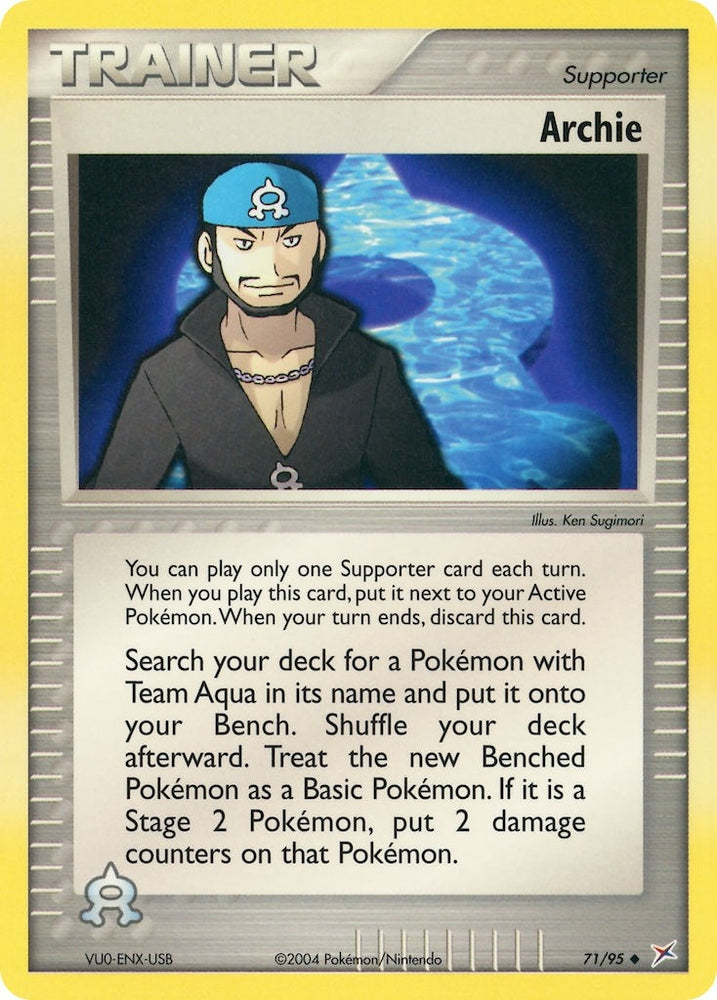 Image for Archie (71/95) [Team Magma vs Team Aqua]