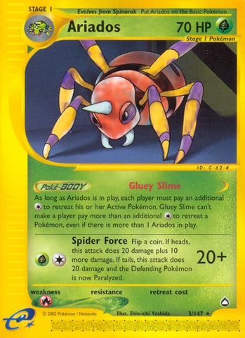 Image for Ariados (003/147) [Aquapolis]