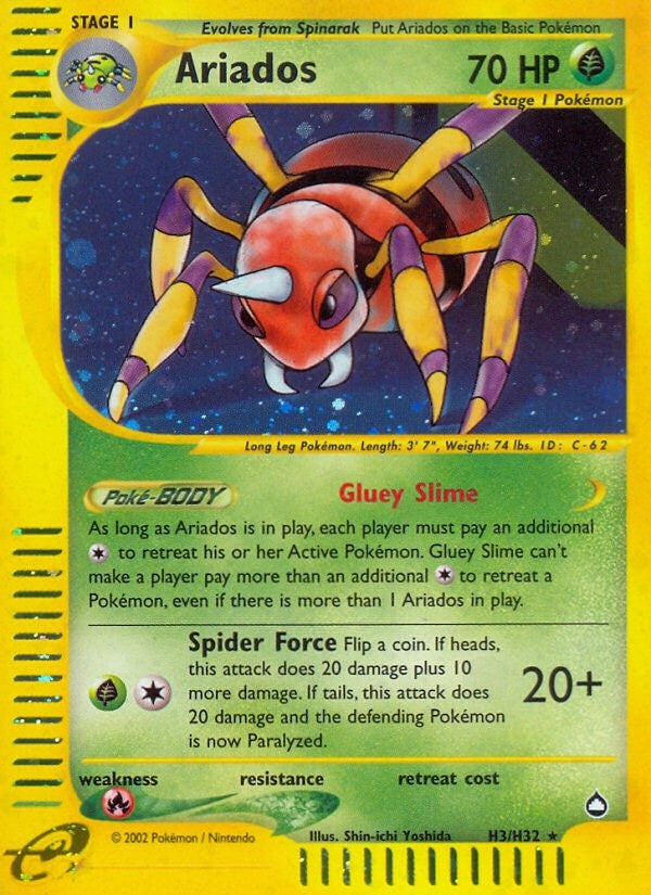 Image for Ariados (H3) (H03/H32) [Aquapolis]