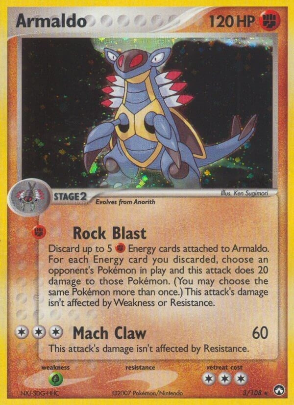 Image for Armaldo (3/108) [Power Keepers]
