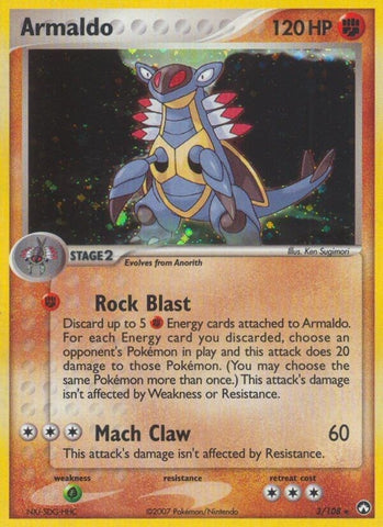 Image for Armaldo (3/108) [Power Keepers]