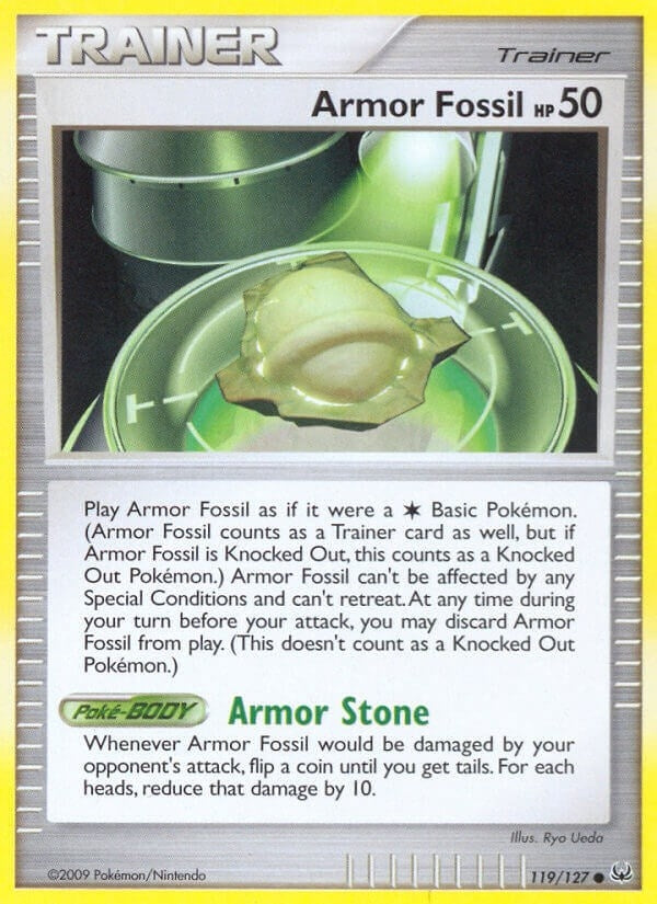 Image for Armor Fossil (119/127) [Platinum]