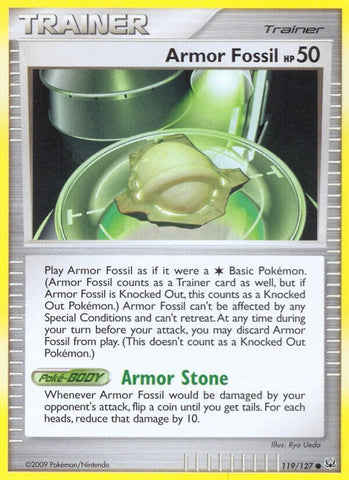 Image for Armor Fossil (119/127) [Platinum]