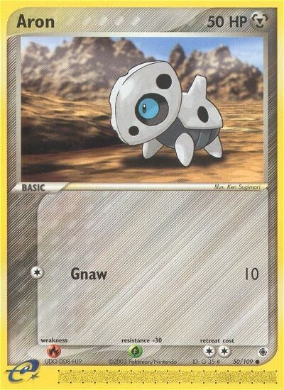 Image for Aron (50/109) [Ruby and Sapphire]