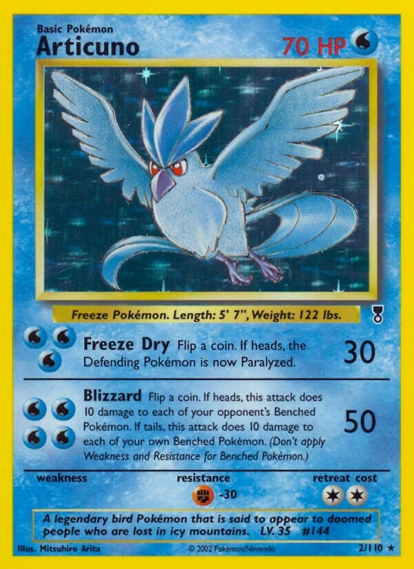 Image for Articuno (002/110) [Legendary Collection]
