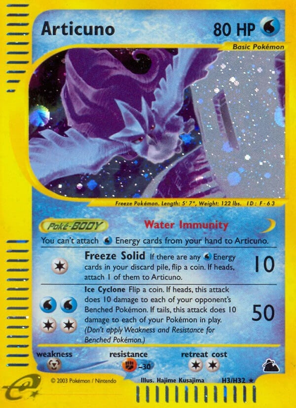 Image for Articuno (H3) (H03/H32) [Skyridge]