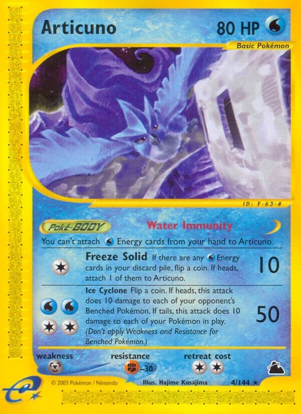 Image for Articuno (4) (004/144) [Skyridge]
