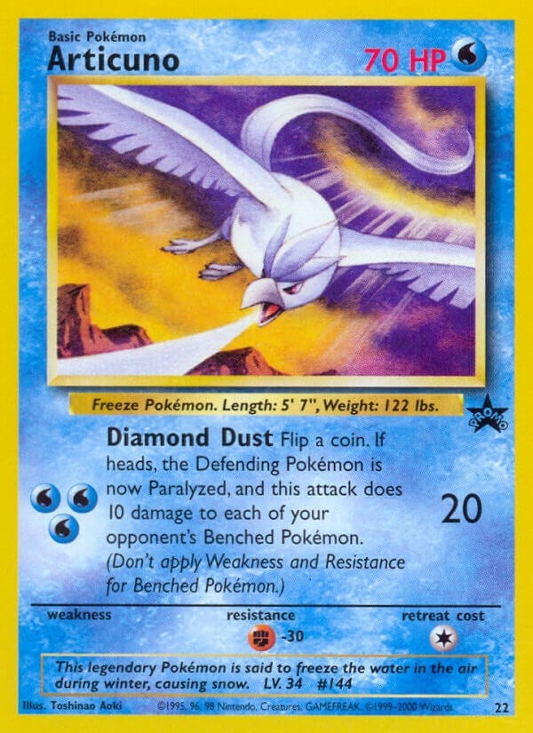 Image for Articuno (22) (22/53) [WoTC Promo]