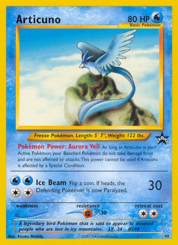 Image for Articuno (48) (48/53) [WoTC Promo]