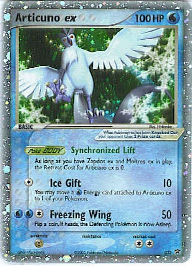 Image for Articuno ex (032) [Nintendo Promos]