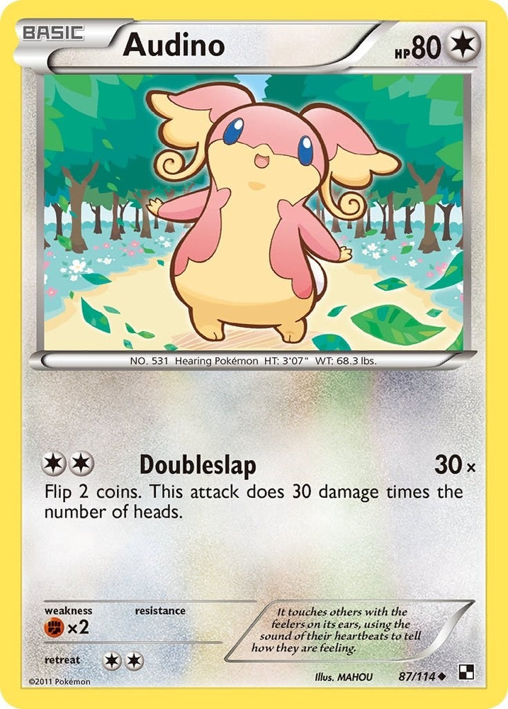 Image for Audino (87/114) [Black and White]