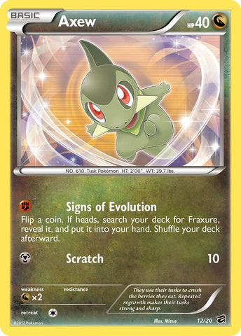 Image for Axew (12) (12/20) [Dragon Vault]