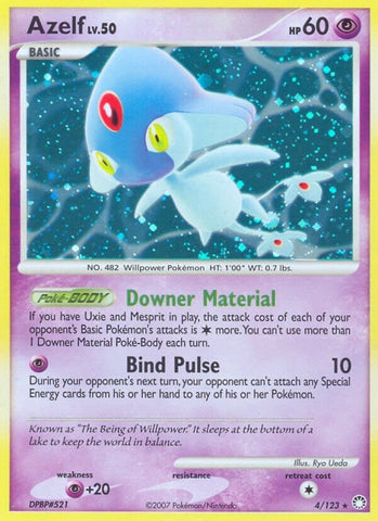 Image for Azelf (4/123) (Mysterious Treasures) - Pokemon