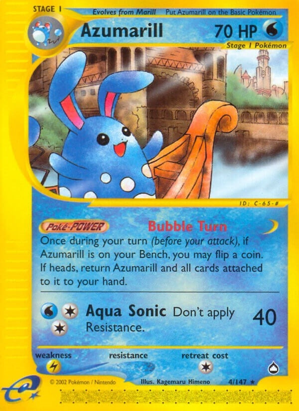 Image for Azumarill (004/147) [Aquapolis]
