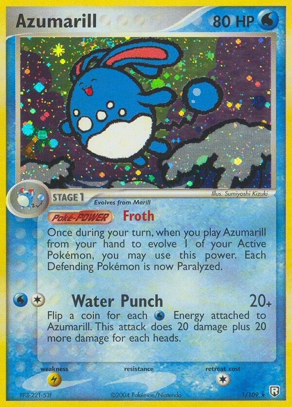 Image for Azumarill (1/109) [Team Rocket Returns]