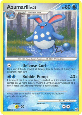 Image for Azumarill (18/130) [Diamond and Pearl]