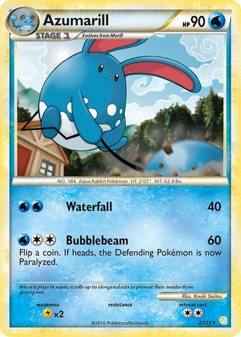 Image for Azumarill (2/123) [HeartGold SoulSilver]