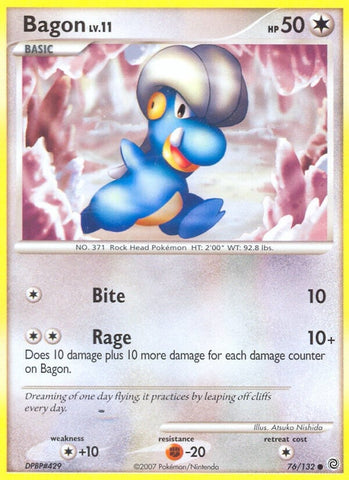 Image for Bagon (76/132) [Secret Wonders]