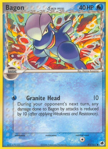 Image for Bagon (Delta Species) (43/101) [Dragon Frontiers]