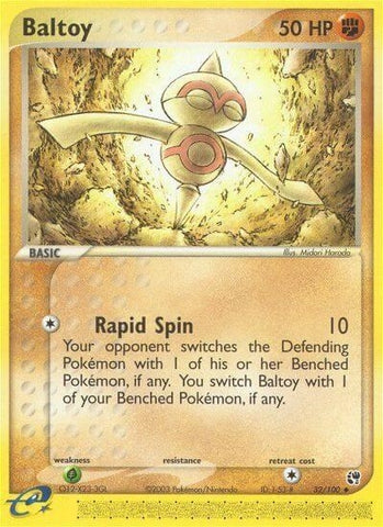 Image for Baltoy (32/100) [Sandstorm]