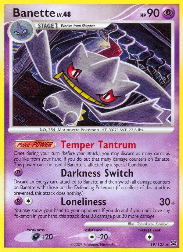 Image for Banette (19/127) [Platinum]