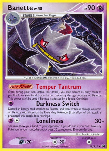 Image for Banette (19/127) [Platinum]
