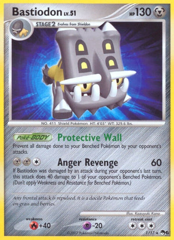 Image for Bastiodon (001/017) [POP Series 6]