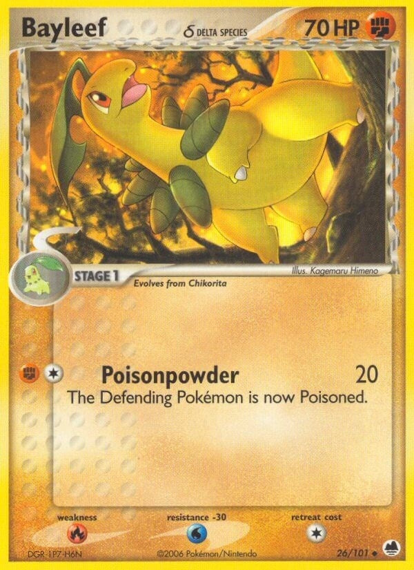 Image for Bayleef (Delta Species) (26/101) [Dragon Frontiers]