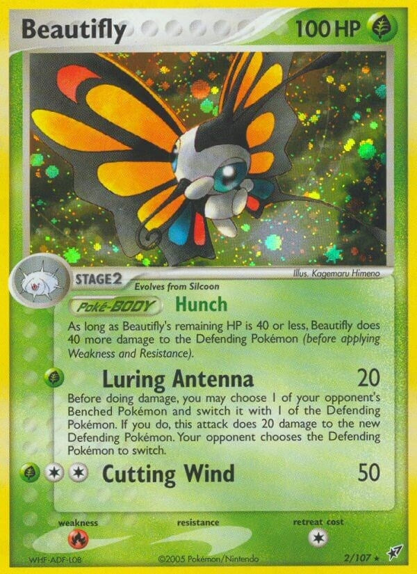 Image for Beautifly (2/107) [Deoxys]