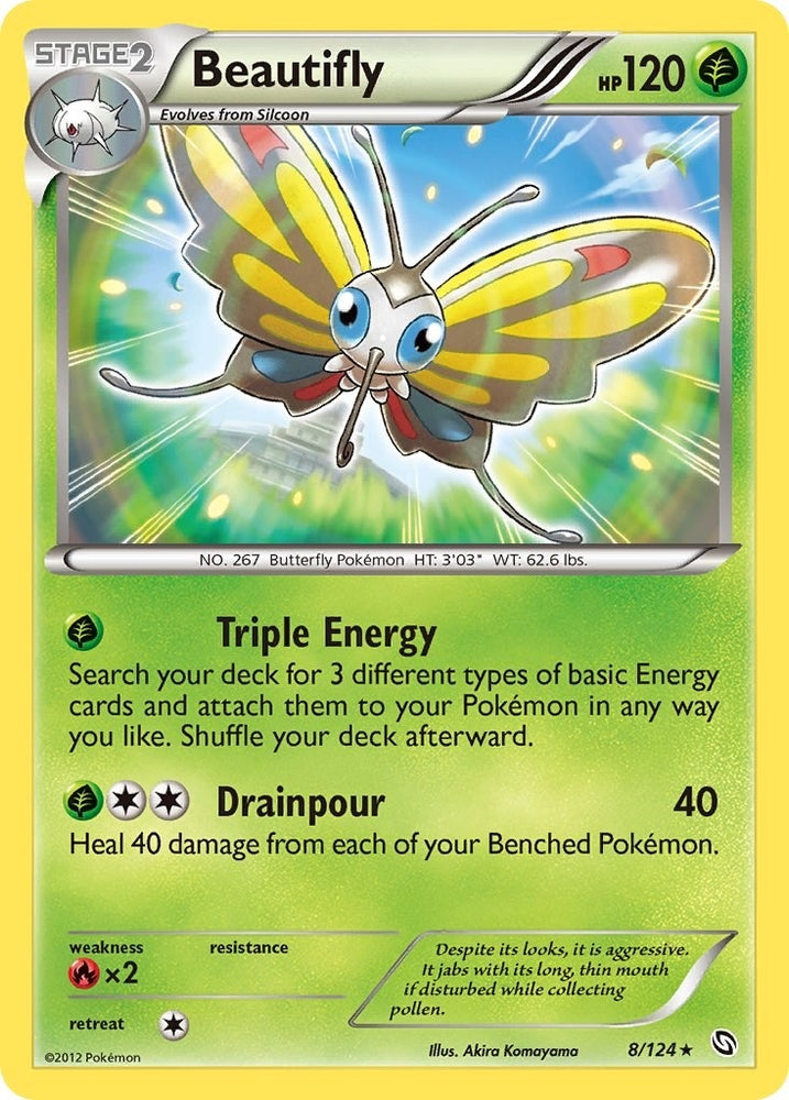 Image for Beautifly (8/124) [Dragons Exalted]