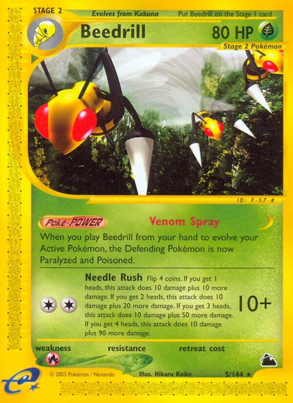 Image for Beedrill (5) (005/144) [Skyridge]