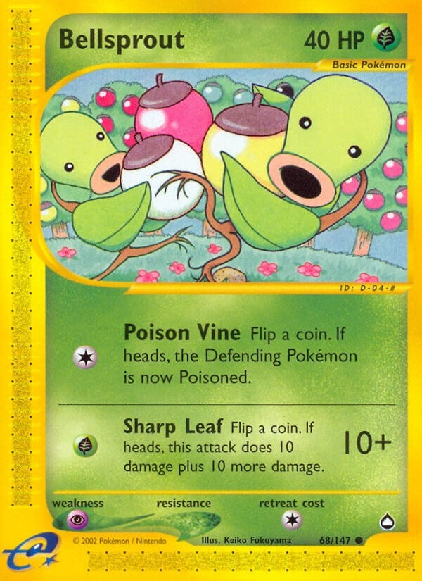 Image for Bellsprout (68) (068/147) [Aquapolis]