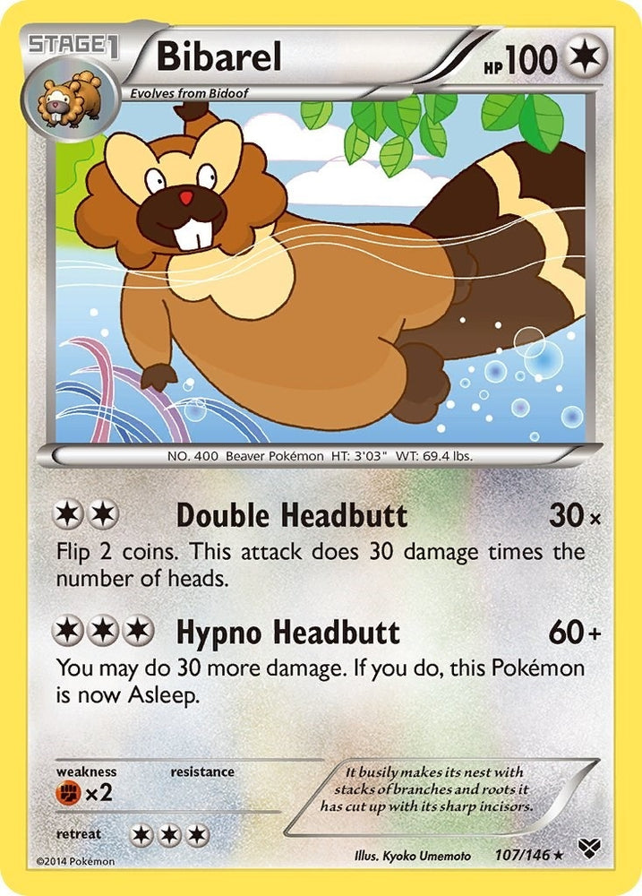 Image for Bibarel (107/146) [XY Base Set]