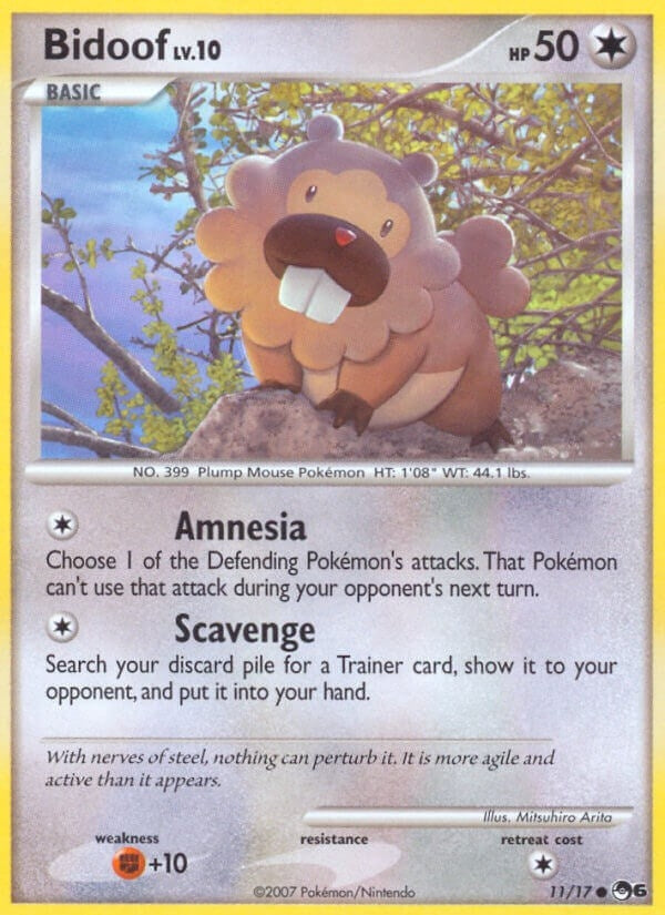 Image for Bidoof (011/017) [POP Series 6]