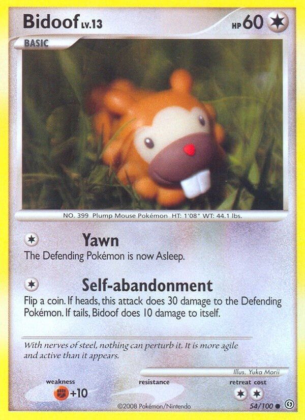 Image for Bidoof (54/100) [Stormfront]