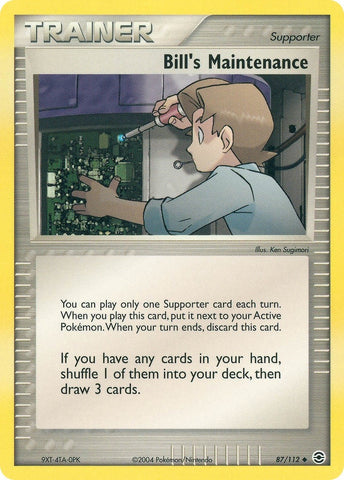 Image for Bill's Maintenance (87/112) [FireRed & LeafGreen]