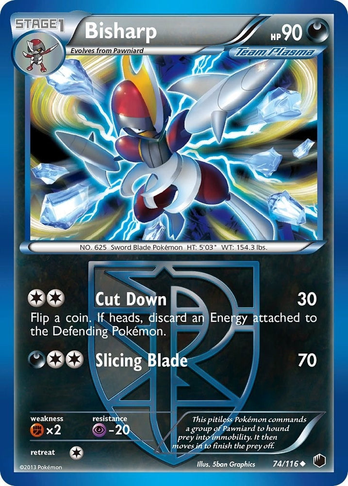 Image for Bisharp (Team Plasma) (74) (74/116) [Plasma Freeze]