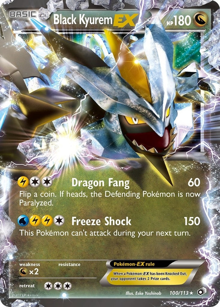 Image for Black Kyurem EX (100/113) [Legendary Treasures]