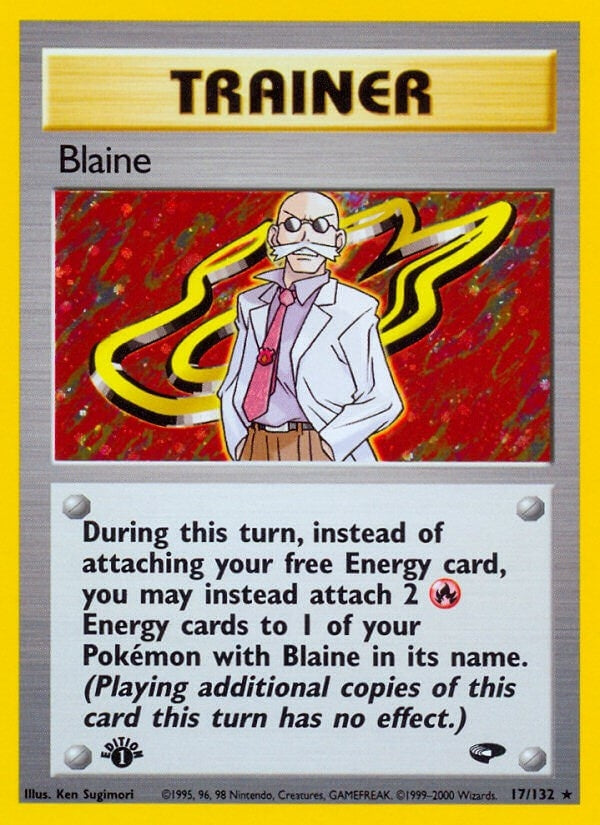 Image for Blaine (17) (017/132) [Gym Challenge]