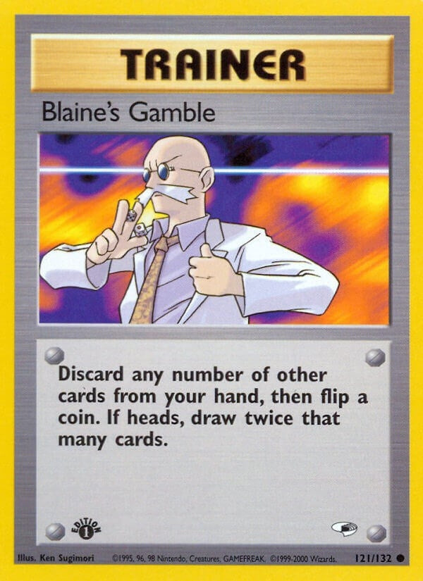 Image for Blaine's Gamble (121/132) [Gym Heroes]