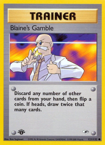 Image for Blaine's Gamble (121/132) [Gym Heroes]
