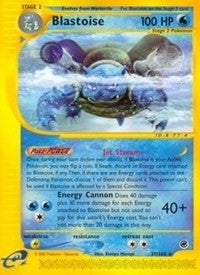 Image for Blastoise (37) (037/165) [Expedition]