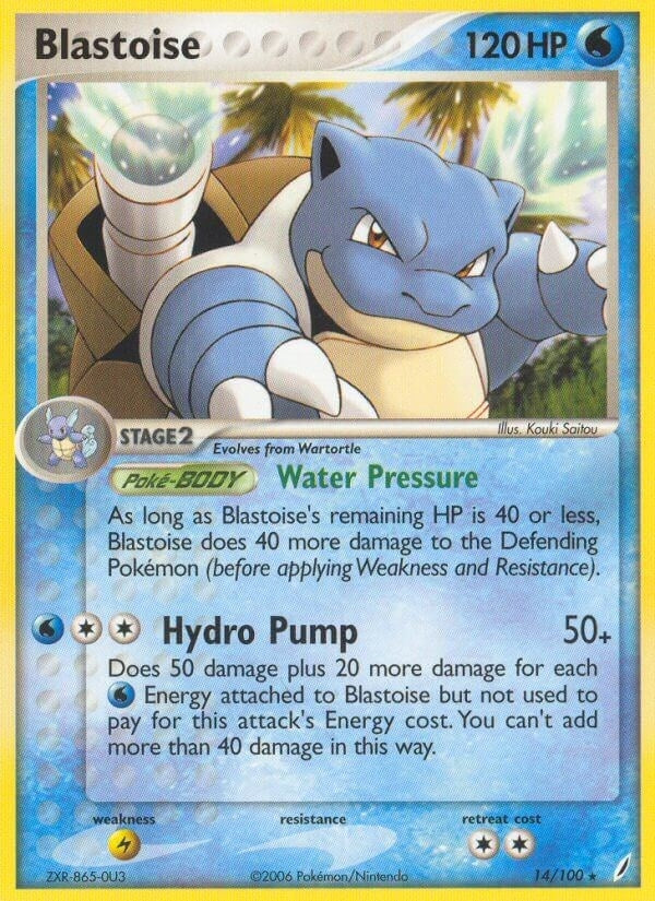 Image for Blastoise (14/100) [Crystal Guardians]