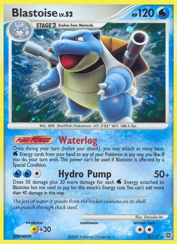 Image for Blastoise (2/132) [Secret Wonders]