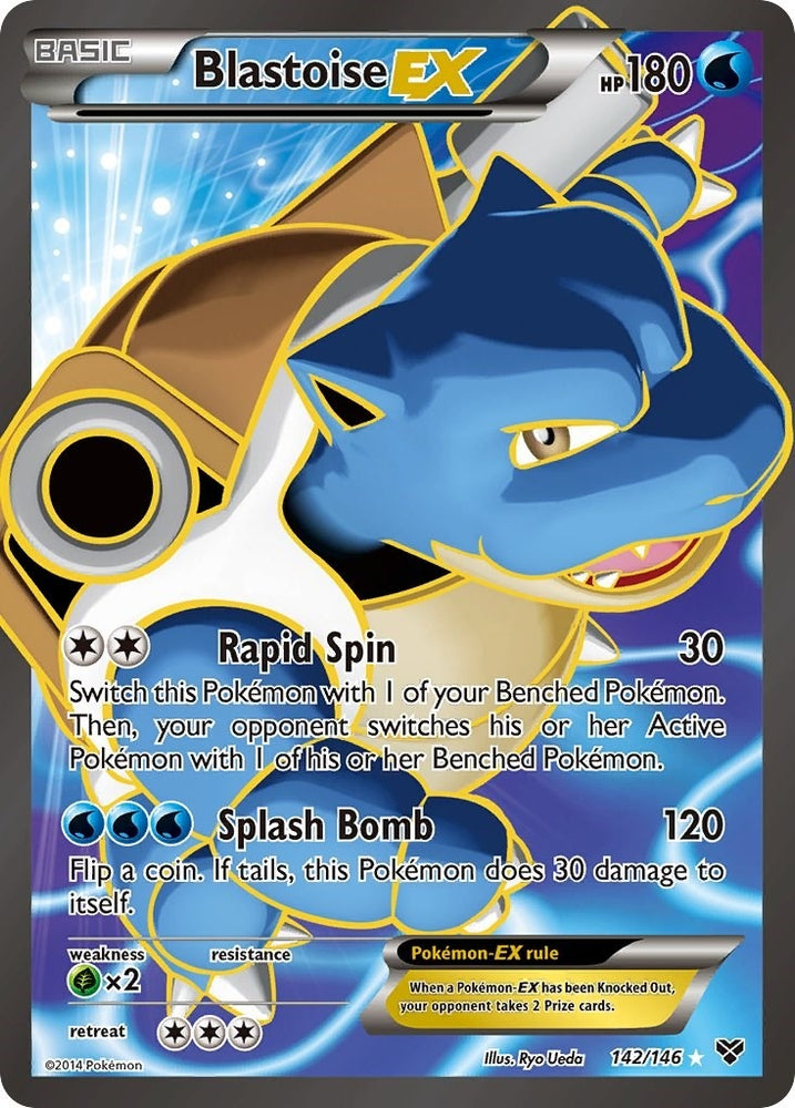 Image for Blastoise EX (142 Full Art) (142/146) [XY Base Set]