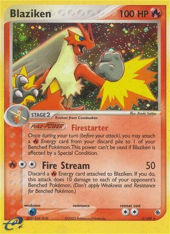 Image for Blaziken (3/109) [Ruby and Sapphire]