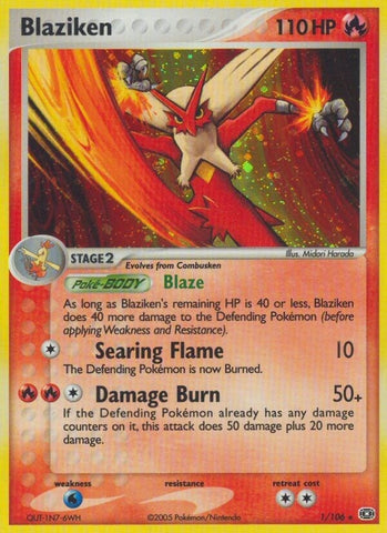 Image for Blaziken (1/106) [Emerald]