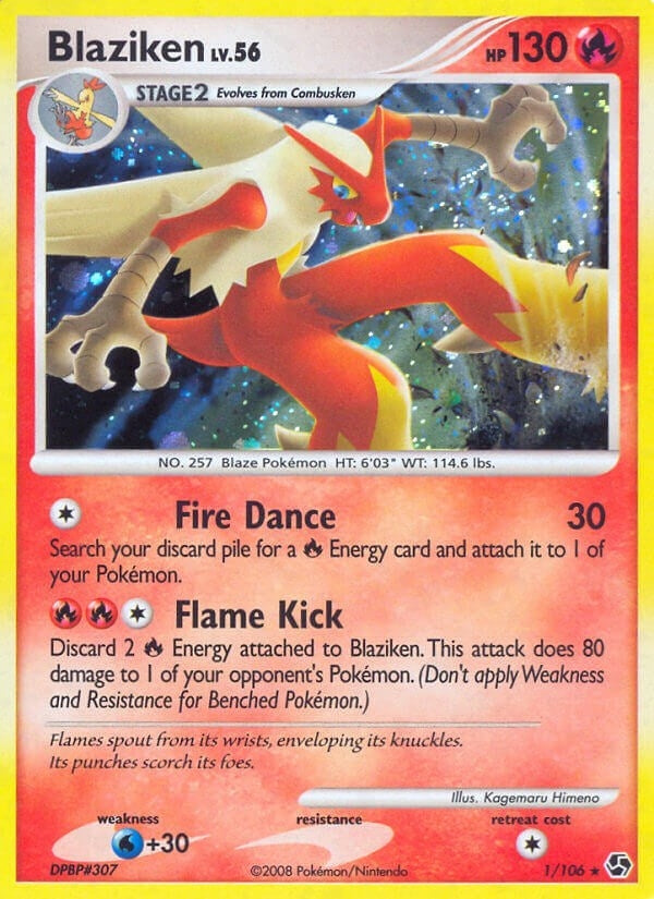 Image for Blaziken (1/106) [Great Encounters]